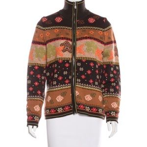 Bogner Intarsia Cardigan
